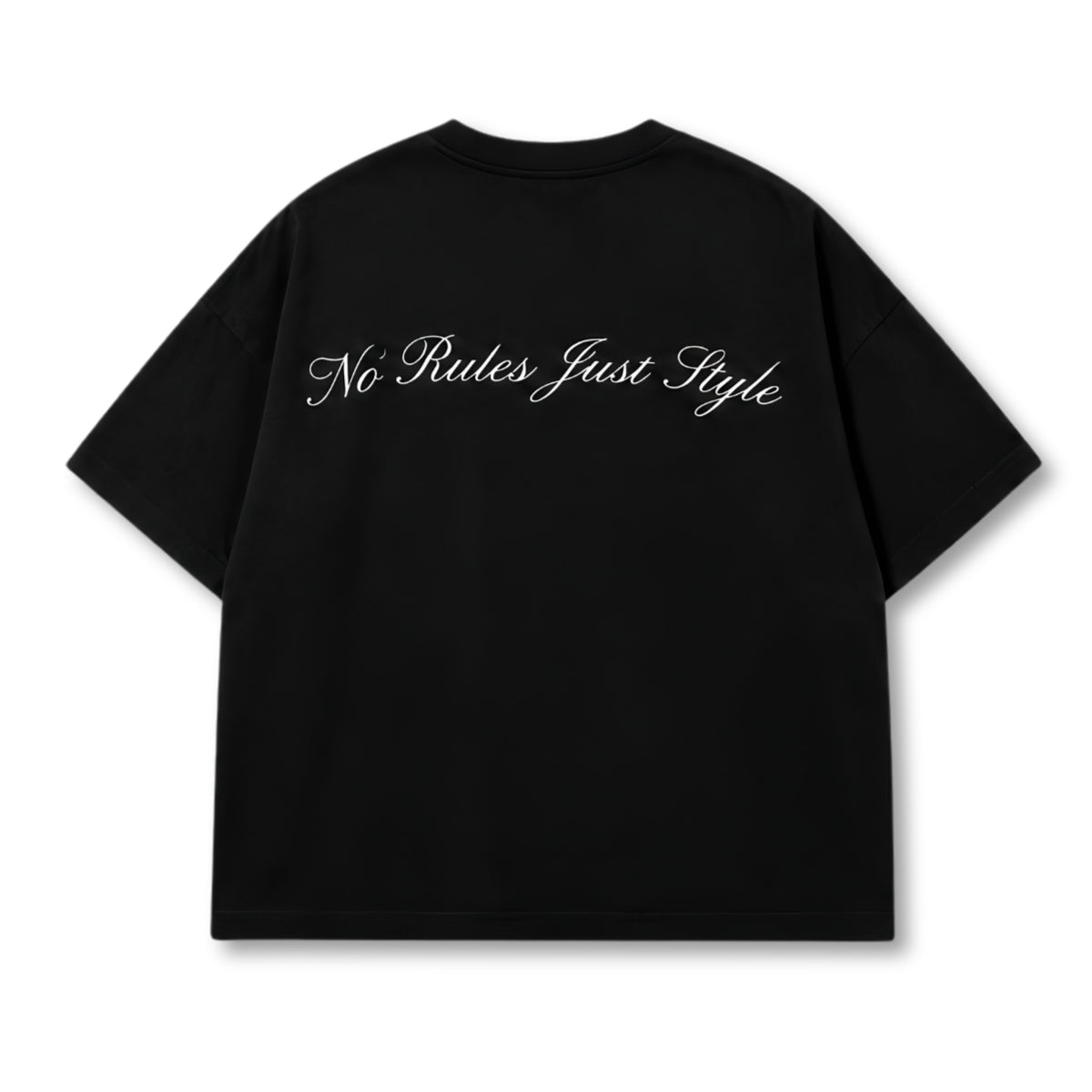 Remera Boxy - Negra